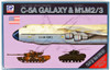 Pit-Road Skywave S-01 C-5A Galaxy & M1 M2/3 1/700 scale kit 4986470018041