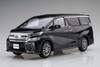 Fujimi NEXT Car 1/24 Vellfire ZA G Edition (Black) Pre-Painted Plastic Model