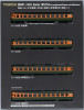 Tomix 98441 JNR Series 165/167 (Shonan Color /Miyahara Depot) 4 Cars Add-on Set (N scale)