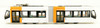 Tomytec Toyama Light Rail TLR0602 (Orange) (N scale)