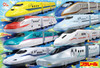Beverly 40-025 Jigsaw Puzzle Pla-Rail Bullet Trains (40 L-Pieces)