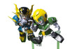Bandai Chogokin Iron Leaguer Mach Windy & Gold Foot Figure