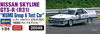 Hasegawa 1/24 Nissan Skyline GTS-R R31 NISMO Group A Test Car Plastic Model