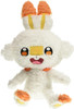 Sekiguchi Pokemon Fluffy Plush Doll Scorbunny