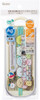 Skater Sumikko Gurashi Spoon, Fork, Chopsticks Trio Set