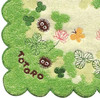 Marushin Studio Ghibli Hand Towel My Neighbor Totoro 'Four Leaf Clover'