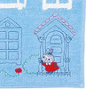 Marushin Moomin Hand Towel 'Little my In Front Of the House '