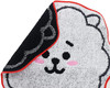 Marushin BT21 Mini Towel 'Die-cut RJ'