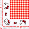 Sanrio Lunch Cloth Hello Kitty Gingham