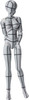Bandai S.H. Figuarts Body-chan -Wire Frame- Gray Color Ver. Figure