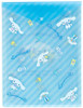 Sanrio Clear File with Pocket Cinnamoroll