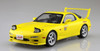 Aoshima Pre-Painted 1/24 Initial D Keisuke Takahashi FD3S RX-7 Vol.1 Design Plastic Model