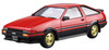 Aoshima The Model Car 1/24 Toyota AE86 Sprinter Trueno GT-APEX '84 Plastic Model