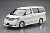 Aoshima The Model Car 1/24 Toyota NH10W Alphard G/V MS/AS '05 Plastic Model