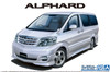 Aoshima The Model Car 1/24 Toyota NH10W Alphard G/V MS/AS '05 Plastic Model