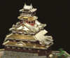 Doyusha DG6 Japanese Azuchi Castle DX Gold 1/360 Scale Plastic Model