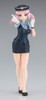 Hasegawa 1/12 Egg Girls Collection No.13 Rio Asaka Conductor Resin Figure Kit