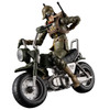 Megahouse G.M.G. Zeon Army 08 V-SP Normal Soldier & Zeon Army Soldier Motorcycle Posable Figure (Mobile Suit Gundam)