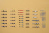 Hasegawa 1/72 Aircraft Weapons V U.S. Missiles & Launcher Set Plastic Model