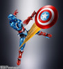 Bandai S.H. Figuarts Captain America Figure (Avengers: Tech-On)