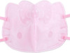 Sanrio Non-woven Hello Kitty Mask Face Shape Pink (5 sheets)