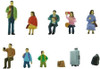 Tomytec (Ningen 134) Model People 'Passenger A' -Holidays- (N scale)