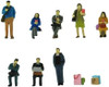 Tomytec (Ningen 135) Model People 'Passenger B' -Commuting- (N scale)