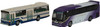 Tomytec The Bus Collection Kitakyushu City Transportation Bureau Municipal Bus 90th Anniversary 2 Bus Set (N scale)