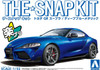 Aoshima The Snap Kit 1/32 Toyota GR Supra Deep Blue Metallic Plastic Model
