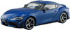 Aoshima The Snap Kit 1/32 Toyota GR Supra Deep Blue Metallic Plastic Model