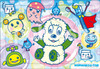Apollo-sha 25-192 Jigsaw Puzzle Wanwan & Utan Soap Bubbles (9 Pieces) Child Puzzle