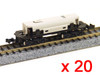 20 Pieces of Kato 11-106 Powered Motorized Chassis Value Set (N scale)