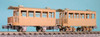 ARU Model A1054 Very Easy (Totemo Kantan) Kit Series Child Passenger Car 2 Cars Body Kit (N scale)