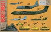 Pit-Road 1/700 Skywave  Desert Shield 1 Metal OV-1A with 2 Mohawks Plastic Model