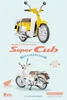 F-toys 1/12 Honda Super Cub Kit Collection 10 Pack Box