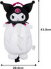 Morishita Sanrio Plush Hanging Tissue Case Kuromi