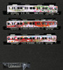 Greenmax 50672 Chichibu Railway Series 7500 Wrapping Train 'Saisyokukenbi' 3 Cars Set (N scale)