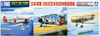 Aoshima Waterline 1/700 IJN Type 96 Japanese Navy Carrier-Based Aircraft Set Plastic Model