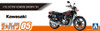 Aoshima The Bike No.5 1/12 Kawasaki KZ400E Z400FX 1981  Plastic Model