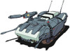 Hasegawa 1/35 Crusher Joe Galleon (OVA Edition) w/Dongo Plastic Model