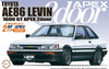Fujimi Inch Up 1/24 Toyota AE86 Levin 1600GT Apex 2door Late Ver. Plastic Model