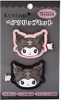 Sanrio Hair Clip Set Kuromi