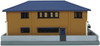 Tomytec (Building 013-4) Modern House C4 (N scale)