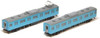 Tomix 98496 JR Series 103 Commuter Train (JR West Specification/ Black Sash/ Sky Blue) 2 Cars Add-on Set (N scale)
