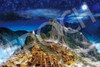 Epoch 09-021s Jigsaw Puzzle Machu Picchu in the Starry Sky (1000 Pieces)