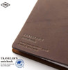 Midori TravelerEEEEs notebook Starter Kit Brown - Regular Size -