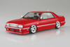 Aoshima The Tuned Car 1/24 Y31 Shima Ohbayashi Ver. '89 (Nissan) Plastic Model