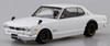 Aoshima The Snap Kit 1/32 Nissan Skyline 2000GT-R Custom Wheel (White) Plastic Model