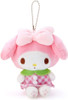 Marushin Sanrio Plush Keychain Mascot My Melody Tulip