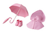 Kotobukiya ADE07 Cu-poche extra Rainy Day's Set Pink (without Body Parts)